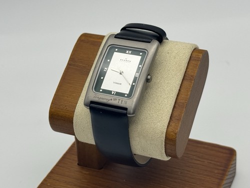 Ultra RARE,UNIQUE Unisex TITANIUM Watch SKAGEN DENMARK "Tanqueray #Ten" 177LTL