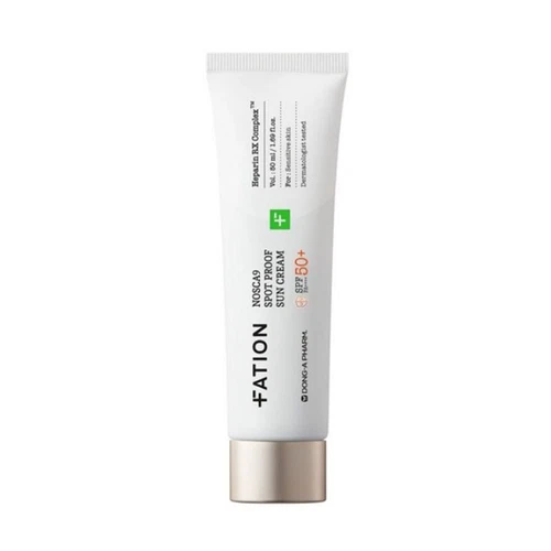FATION Nosca 9 Spot Proof Sun Cream SPF50+PA++++ 1.69oz / 50ml