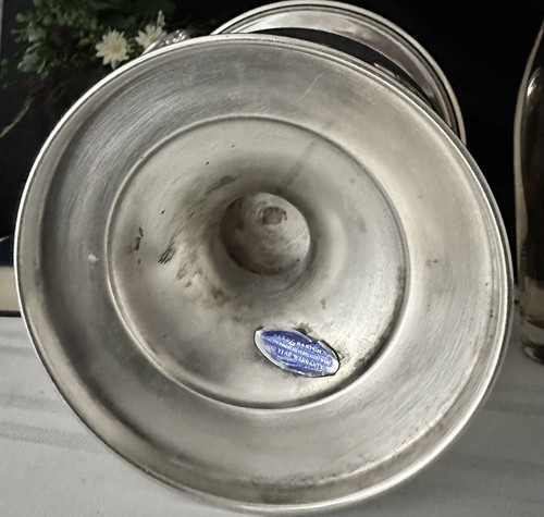 Cubo de champán chapado en plata caña y bartón trofeo cubo de hielo plateado - Leer - Imagen 6 de 9