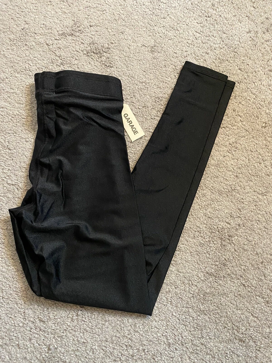 GARAGE - Mid Rise Shiny Legging  Shiny leggings, Legging, High waisted  leggings