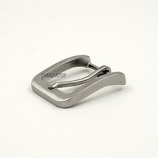 Stainless Steel Pin Buckle for Men Leather Belt Replacement Snap On 40mm Fashion