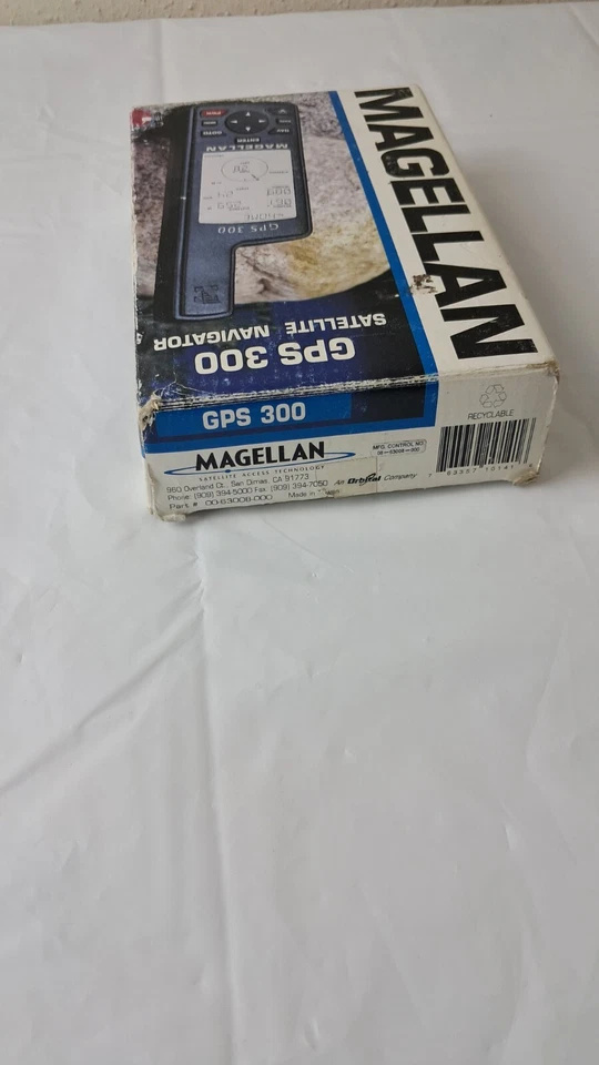 Vintage Magellan GPS 300 Satellite Navigator Portable Handheld - Image 4 of 4