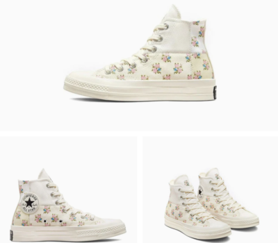 NEW Women's CONVERSE Chuck 70 Platform Floral Lift A05193c Shoes
