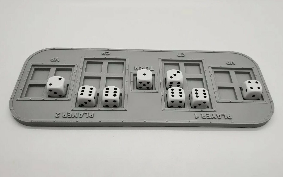 Stampato In 3D - Punto Di Comando / Punto Vittoria / Turn Tracker - Foto 6