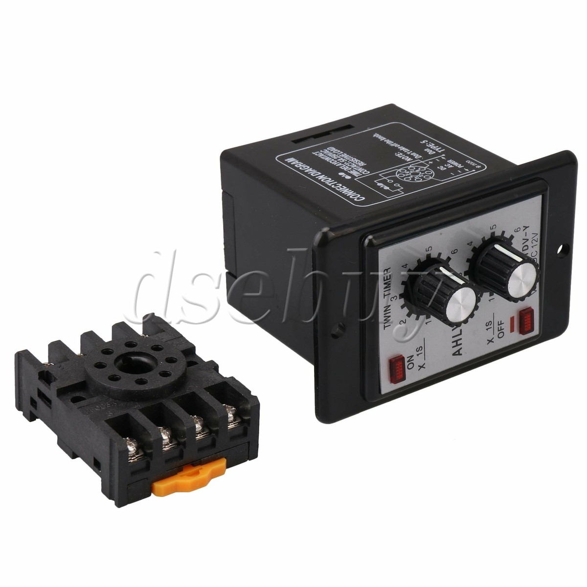 THE TIMERS VCD ZERRY（THE TIMERS） Boxed car timer precise switch time relay 0- 40 sec, 12V 20A