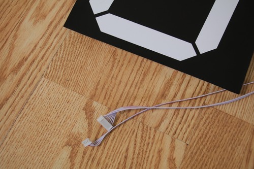 EXTRA LARGE 60″ LED COUNTDOWN CLOCK 12" - NUMBERS PANEL DIGITS + PCB CONTROLLER - Picture 5 of 8