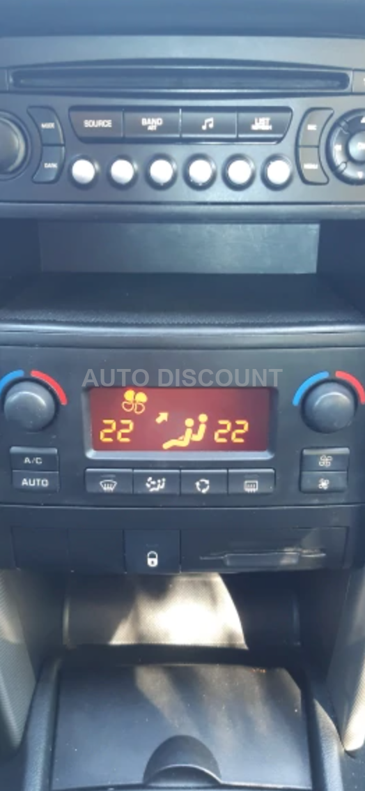 Écran LCD Pour Climatisation Peugeot 207 - Module De Contrôle ACC - Remplacement Pour Affichage Rouge