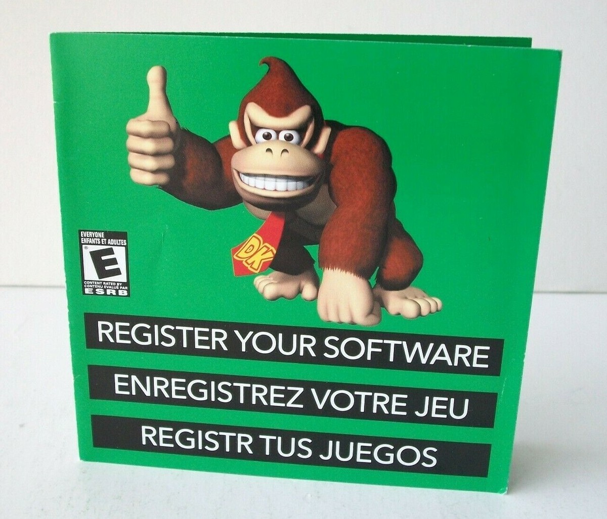 DS 3DS Club My Nintendo Registration Inserts Mario Pokemon