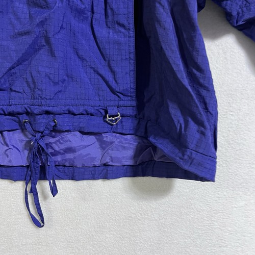 OBERMEYER Vintage Women's Purple Hooded Ski Poncho Size 12 Anorak - Picture 2 of 13