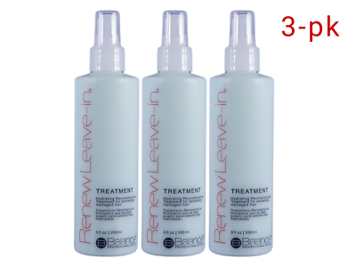 Renew Leave in Treatment 9oz B balance – Professional studio 3pack