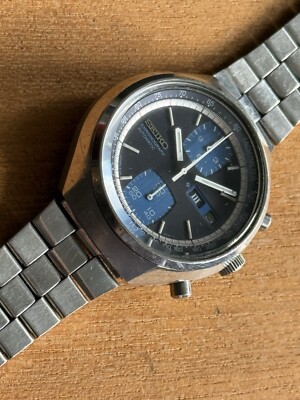 Seiko 6138 8030 John Player Blue Vintage Original Men's Preserved