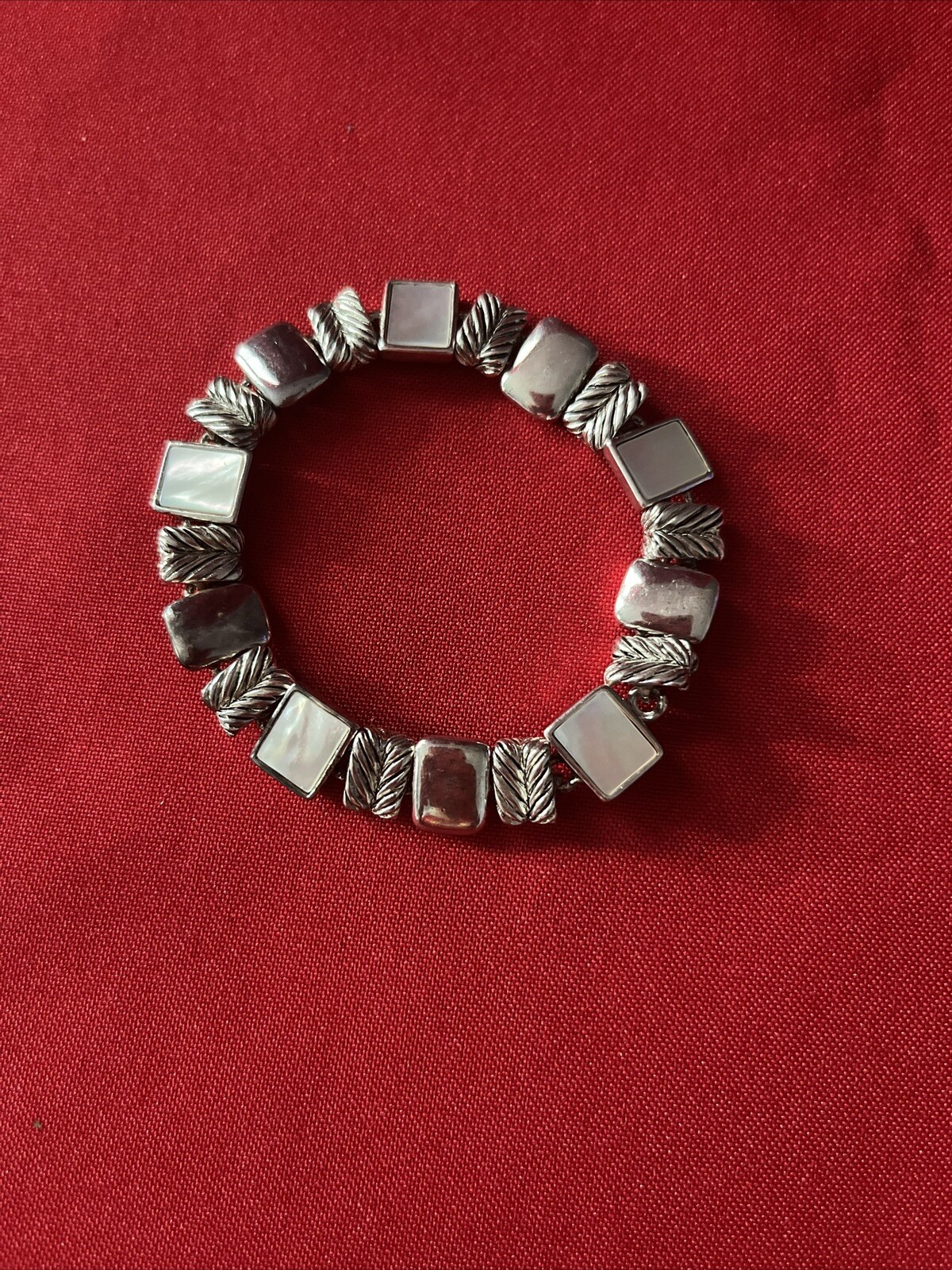 Premier Design Silver Tone Shell Rectangle Magnet… - image 8