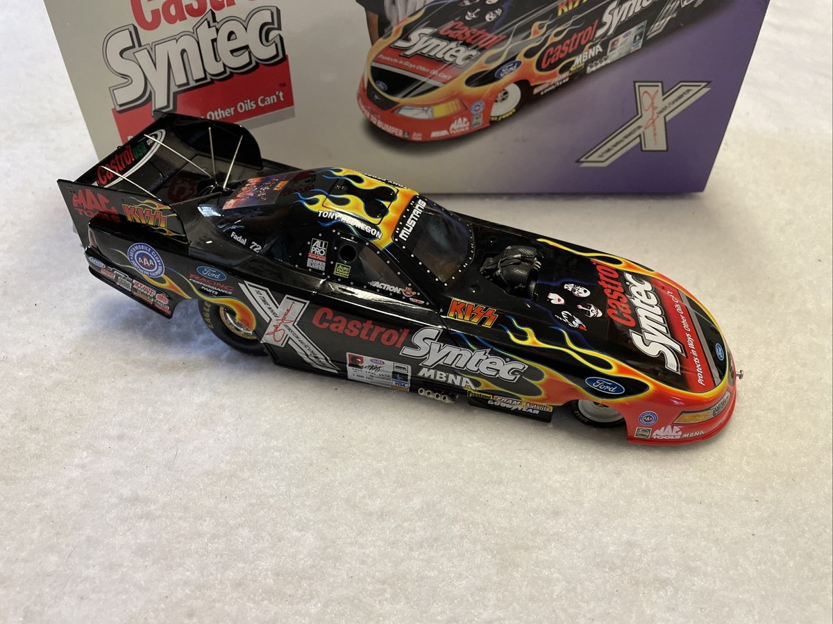 KISS トニー・ペドレゴン Castrol Syntec ファニーカー TONY PEDREGON CASTROL SYNTEC 1/24 SCALE MUSTANG FUNNY CAR