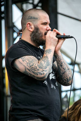 Phil Anselmo of Down at Rock On The Range at Columbus Crew Stadi- 2014 Photo 5