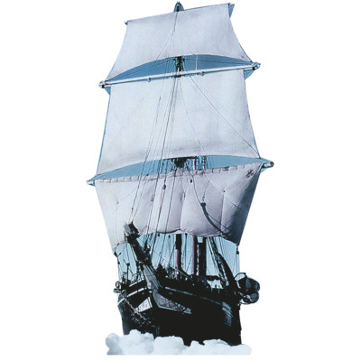 H27025 Ernest Shacketon Endurance 1912 Ship Antarctica Cardboard cutout Standee