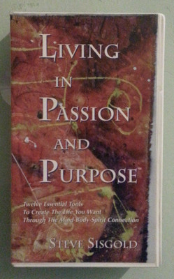 steve sisgold LIVING IN PASSION AND PURPOSE VHS VIDEOTAPE | eBay