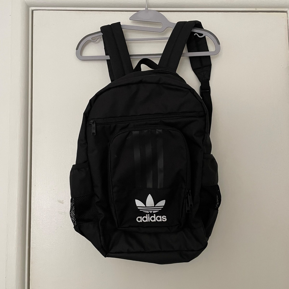 Adidas National 3-Stripes Black Backpack | eBay Adidas National 3-Stripes Black Backpack | eBay