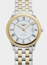 Longines Flagship White Men's Watch - L4.874.3.21.7 for sale online | eBay