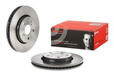 Brembo 09.d417.11 Prime Uv Coated Vented Brake Rotors - Front Set