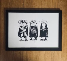 Original Art Inspired by 'Big Trouble In Little China' Framed Art Print - A3/A4