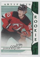 2019-20 Upper Deck Artifacts Rookie Redemption Emerald 71/99 Jesper Boqvist a2v