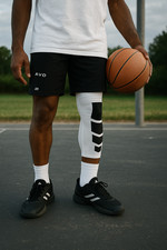 Calf Sleeves Leg Support Compression Socks Running Shin Splint Varicose Vein