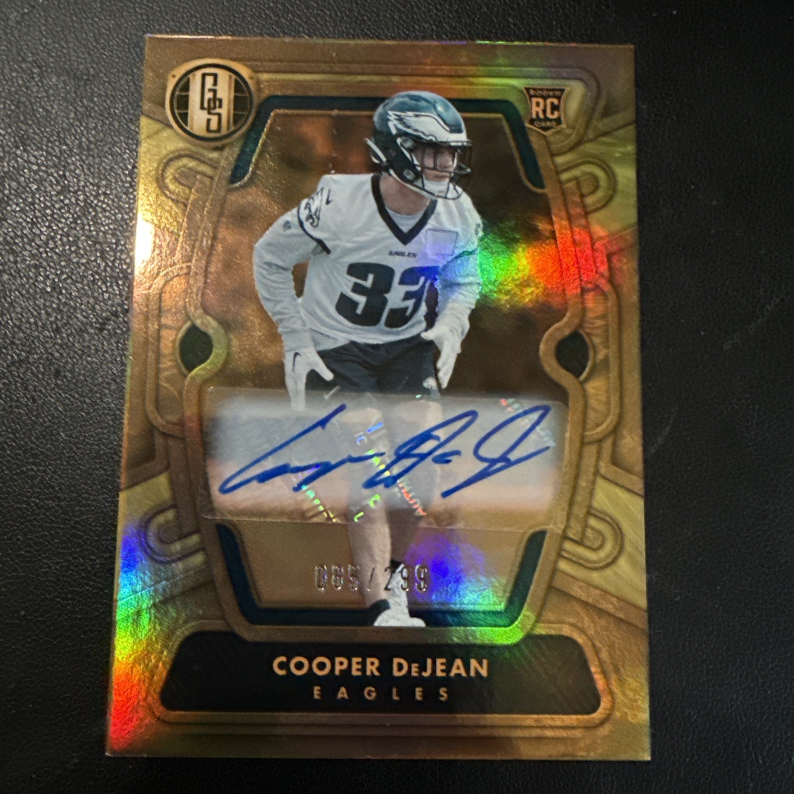 2024 Panini Gold Standard Cooper DeJean RC Auto #133 Rookie Autograph #/299