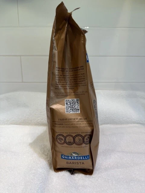 Ghirardelli Barista Dark Chocolate Mini Chips 5 lbs - Image 4 of 4