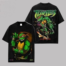 Mutant Ninja Turtles Retro 90s Vintage T-Shirt Graphic Tee Cotton Gift