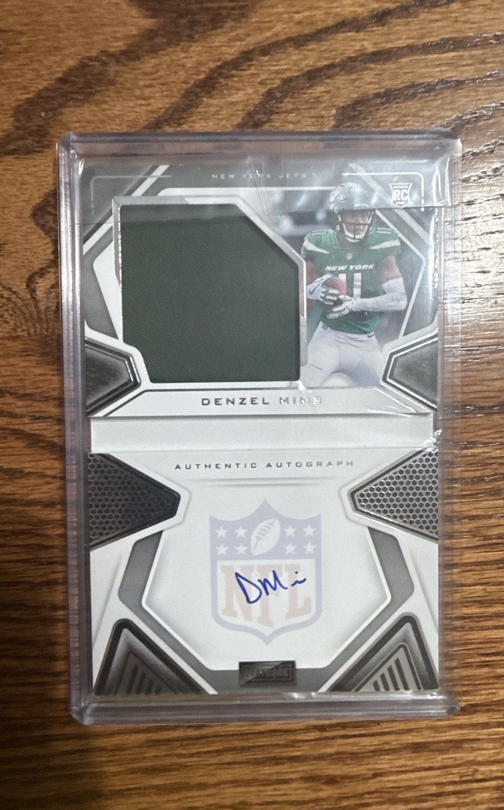 Denzel Mims Panini Certified #223 Signature Jersey