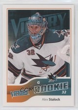 2011-12 Upper Deck Victory Rookie Alex Stalock #244 0q3