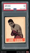 1948 Leaf #48 Joe Louis HOF PSA 7 - NM