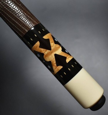 vintage 1980s ADAM Cue Helmstetter Custom One‑of‑a‑Kind Billiard