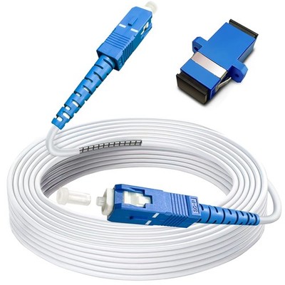 100ft 30 Meters SC to SC Fiber Optic Patch Cable Armored Single Mode Jumper