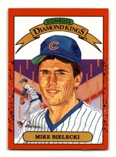 Mike Bielecki 1990 Donruss Diamond Kings #9 Chicago Cubs NM-MINT