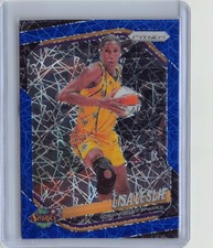 2025 Panini Prizm WNBA #106 Lisa Leslie Blue Velocity Prizms