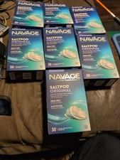 NAVAGE Original Saltpods Seven Pack 7 Original 30 Packs 210 Saltpods Exp 2030