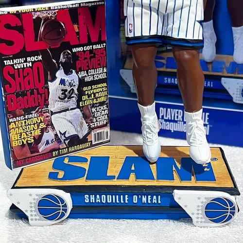 SHAQUILLE O’NEAL Orlando Magic "Shaq Daddy" Slam Magazine Cover NBA Bobblehead - Picture 3 of 9