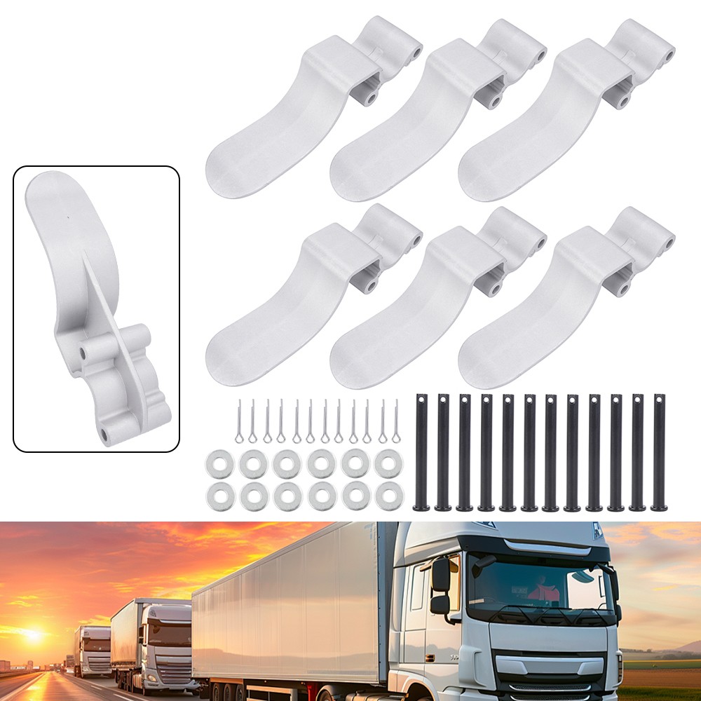 6pcs Easy-Off Cast Upright Tarp Stop Replace 1705775-1 1703604-1 Shurco 1705775