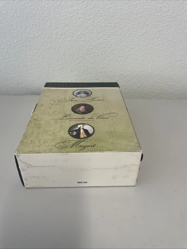 Mozart, Da Vinci and Jane Austen (Scudder Private Investment Counsel) 3 BOX SET Foto 4 de 4