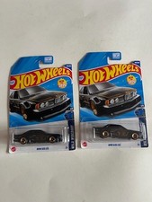 Hot Wheels Lot of 2 BMW 635 CSI WILD WIDEBODY Black Gold Stock HW35
