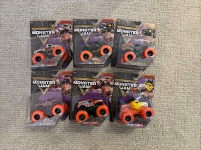 Monster Jam Spooky Collection 1:64 Diecast 2026 Set of 6 NIGHT STORM INCLUDED