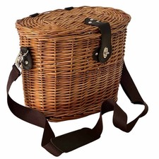 Cesto funghi grande con tracolla cm 41 x 27 x h 31 ovale