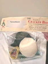 Cracker Box TANNENBAUM Christmas Ornament Kit NEW Vintage 