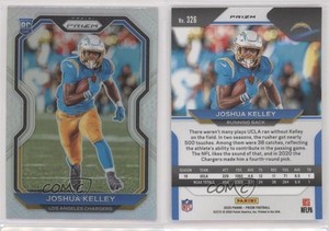 2020 Panini Prizm Rookie Silver Prizm Joshua Kelley #326 Rookie RC