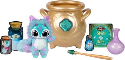 Magic Mixies Gold Cauldron Real Misting Magical Reveal 8'' Plush Toy Moose New