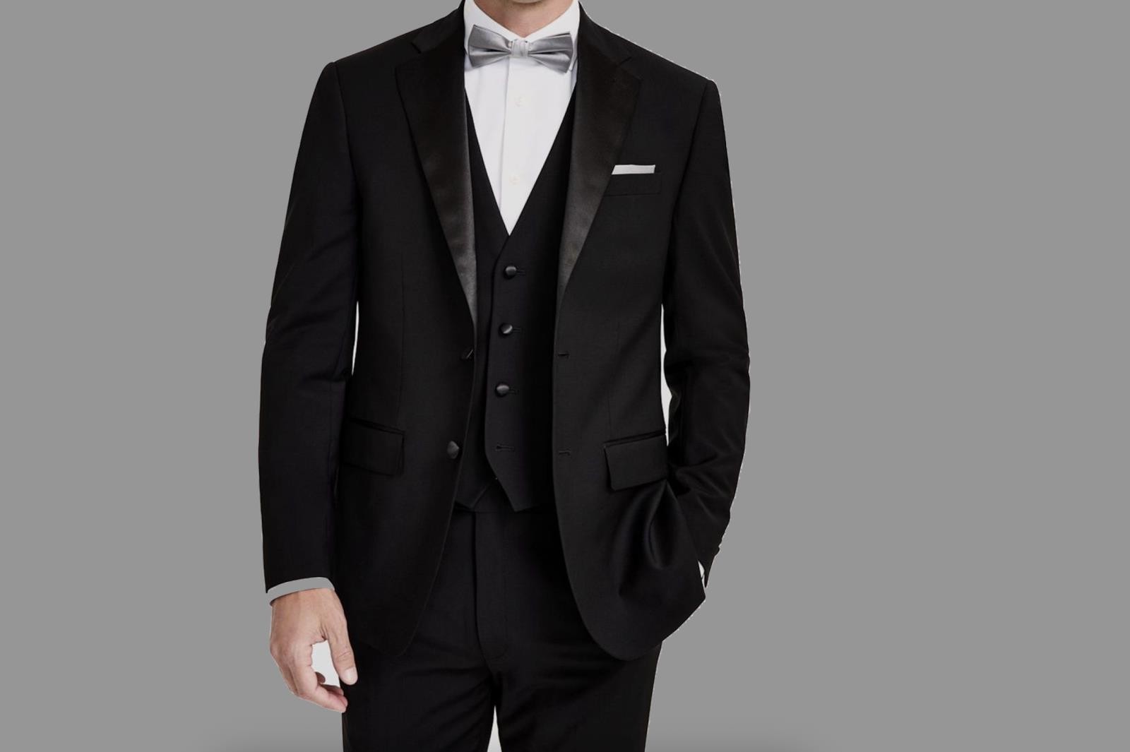 Calvin Klein Men's Slim Tuxedo Suit Jacket Blazer 40 R NEW $450 MZIZ17KX0000