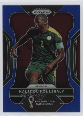 2022 Panini Prizm World Cup Qatar Blue 187/299 Kalidou Koulibaly #250 06t1