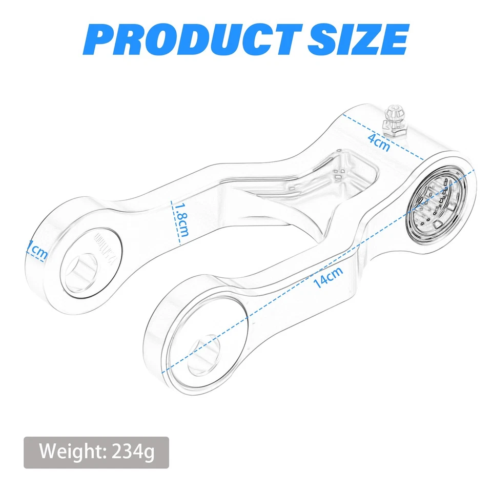 For 2005-2025 Yamaha TTR230 Lowering Link Adjustable 3D CNC Rear Suspension - Image 4 of 4