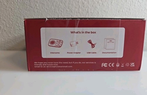 Ho-Smart Nero Comunicazione Casa Interfono Wireless Full Duplex - Foto 3 di 4